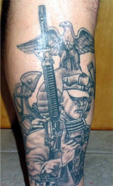 Marine Corp Tattoo 