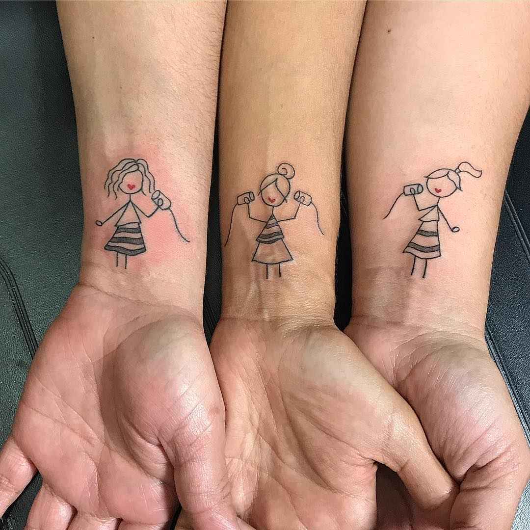 татуировки для сестер фото_16