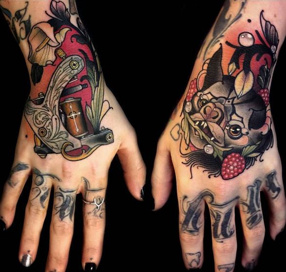 Couples Hand Tattoos