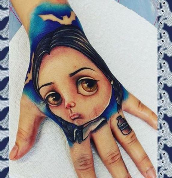 Hand Tattoos For Girls 1
