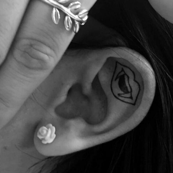 Devil Ear Tattoos