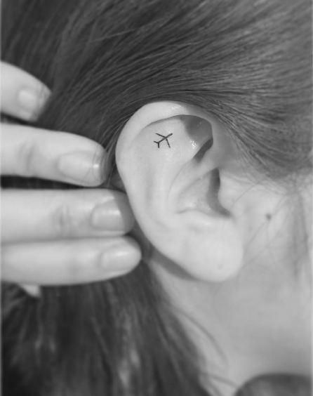 Small Ear Tattoos