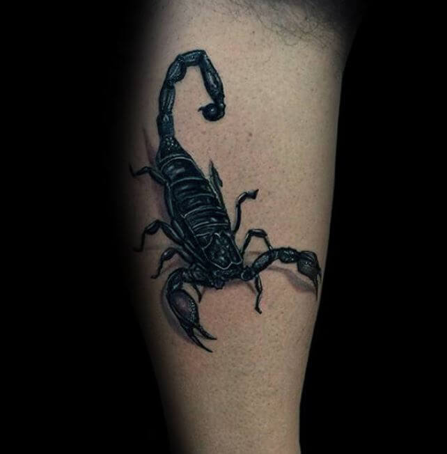 Scorpion Tattoo Inner Arm
