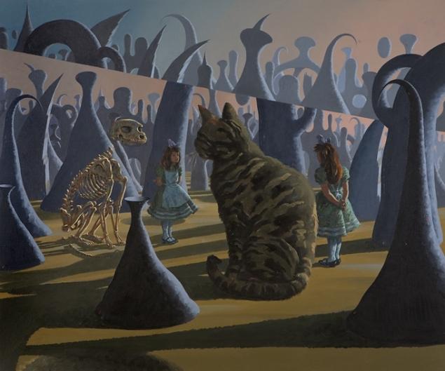 Чеширский кот в иллюстрациях художников, фото № 47