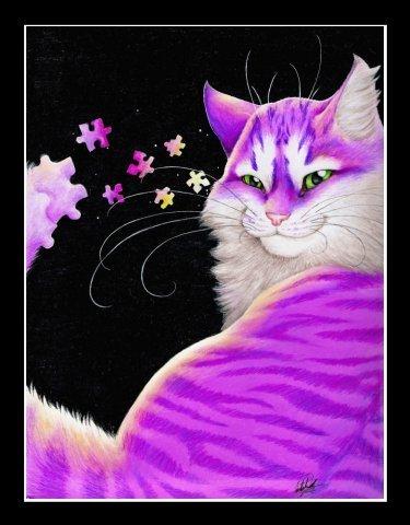 Чеширский кот в иллюстрациях художников, фото № 51