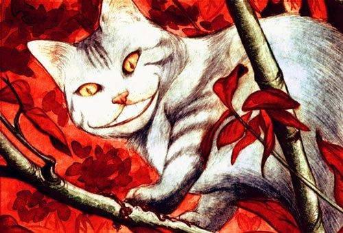 Чеширский кот в иллюстрациях художников, фото № 81