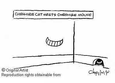 Чеширский кот в иллюстрациях художников, фото № 67
