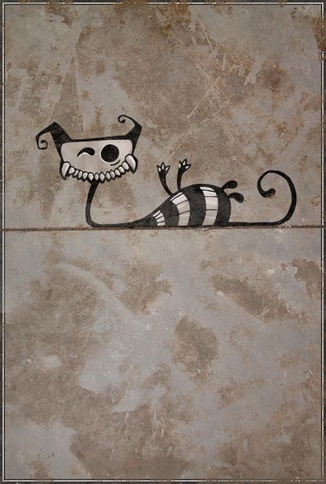 Чеширский кот в иллюстрациях художников, фото № 49