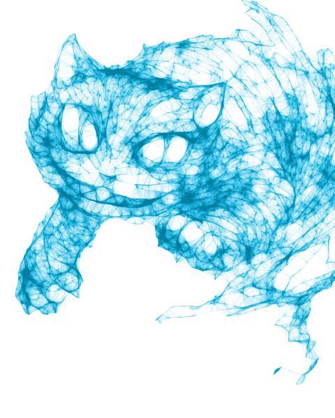 Чеширский кот в иллюстрациях художников, фото № 69