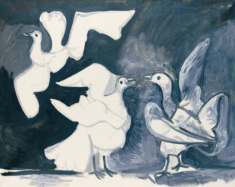 Голуби в творчестве Пабло Пикассо, фото № 8