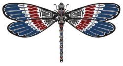 native american dragonfly стрекоза арт