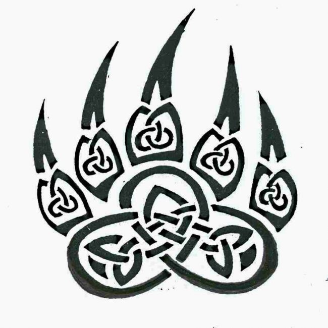 Животная тематика кельтского тату