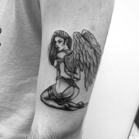 Значение татуировки ангел, значение тату ангел для парней, значение тату ангел для девушек, значение тату ангел на зоне