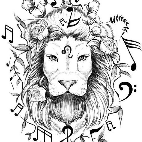 Музыкальный лев