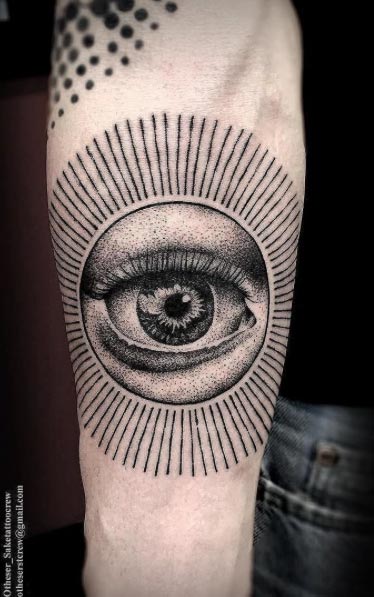 Eye Tattoo by Otheser