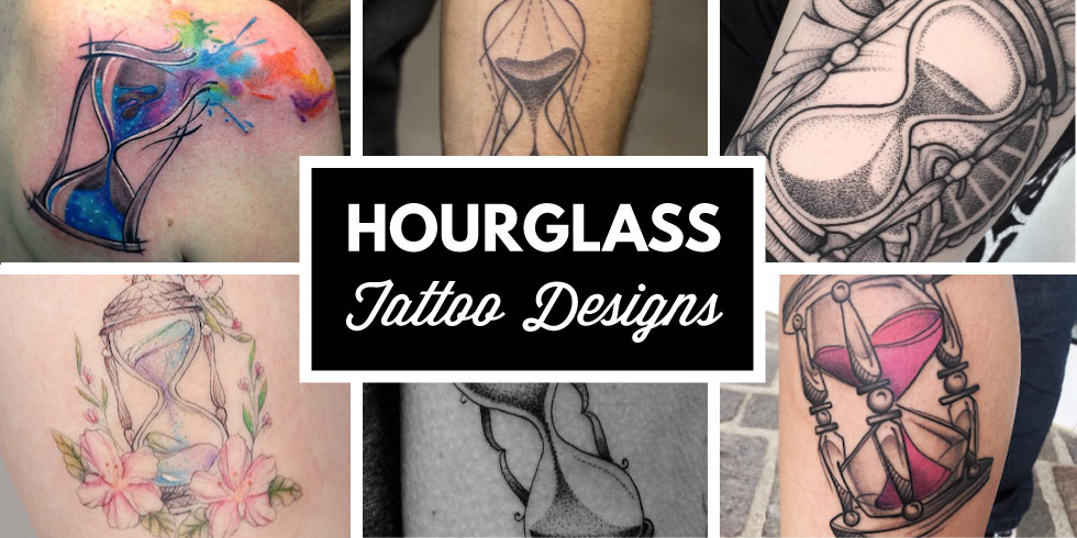 Hourglass Tattoo Designs 