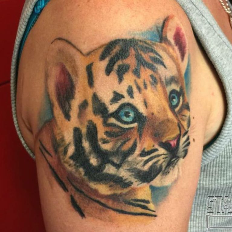 что означает тату тигра