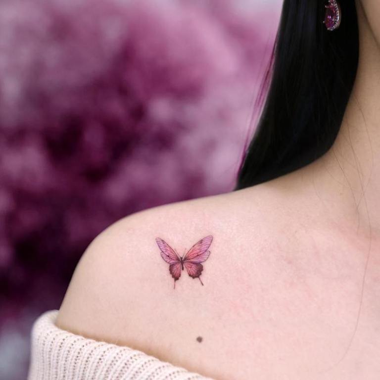 значение татуировок бабочка