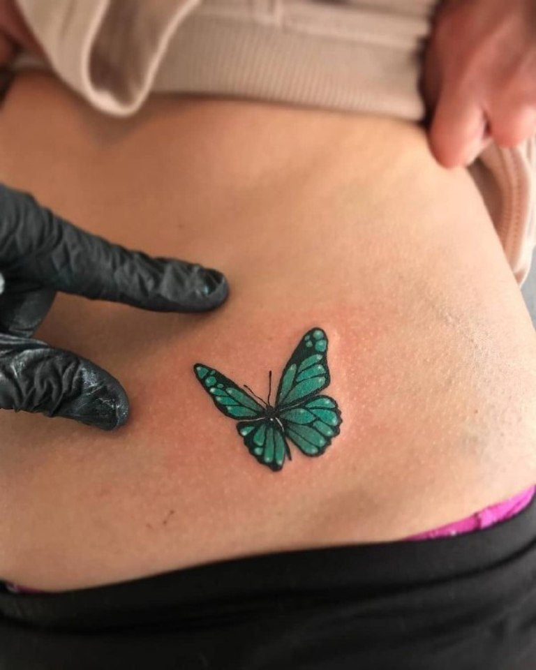 татуировка бабочка значение