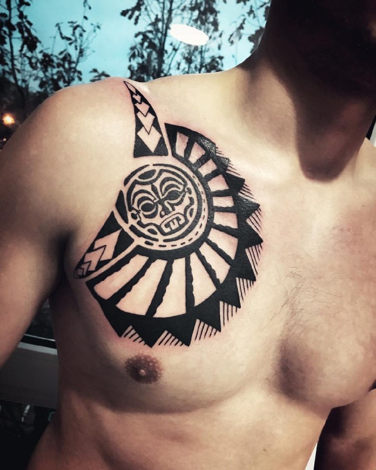 полинезийская татуировка эскизы