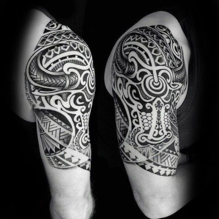 полинезийские татуировки эскизы