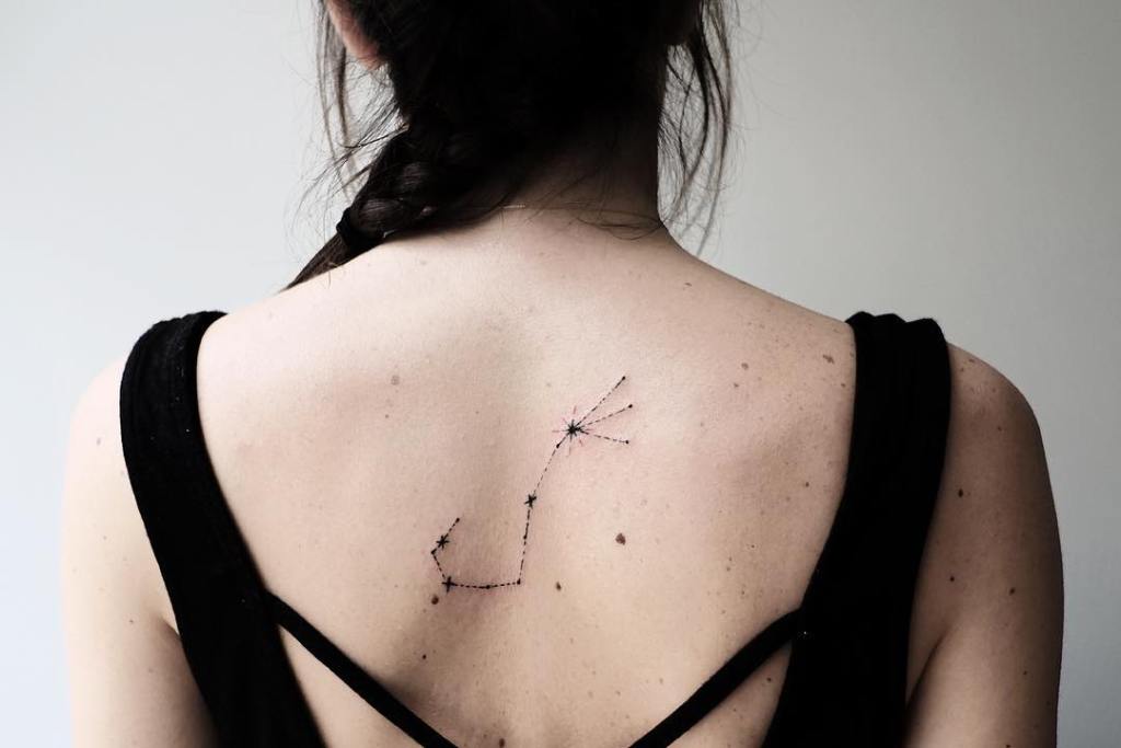 татуировка созвездие