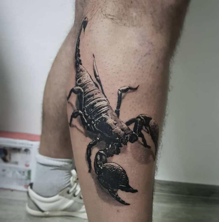 татуировка скорпион значение