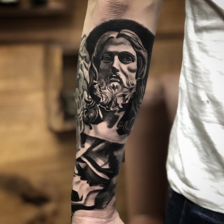 татуировки иисуса