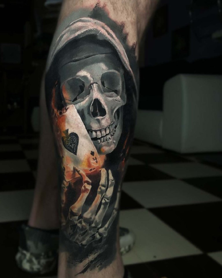 татуировки смерть