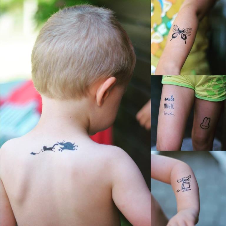 татуировки для детей