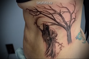 Значение татуировки смерть с косой 1