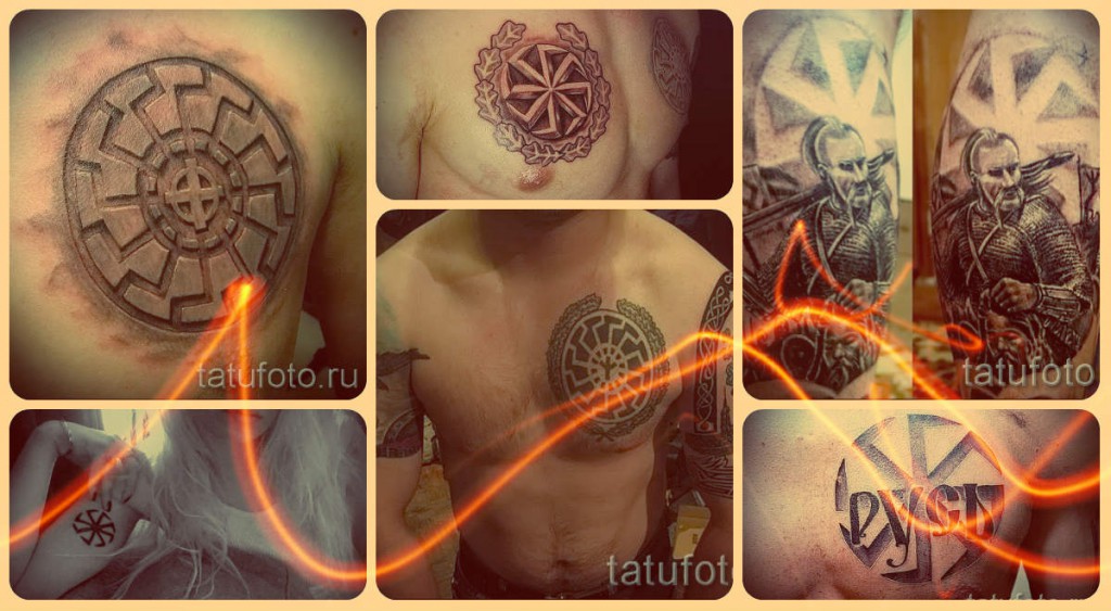 Что значит коловрат в татуировке - готовые татуировки на фото