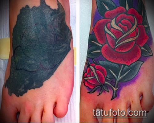 Фото Исправление и перекрытие старых тату - 12062017 - пример - 158 tattoo cover up