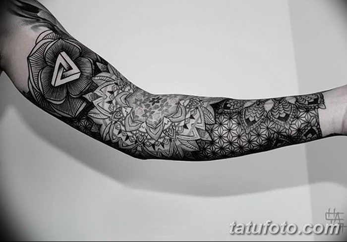 фото тату геометрия от 13.01.2018 №140 - tattoo geometry - tatufoto.com