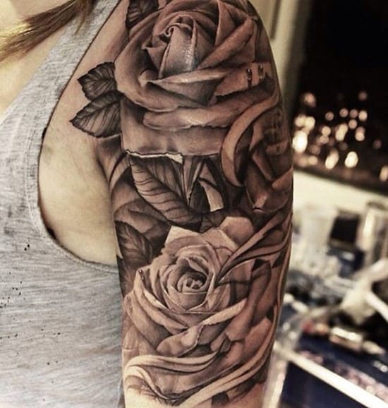 3D-rose-tattoo