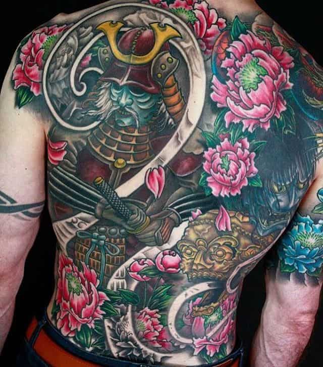 japanese back tattoo