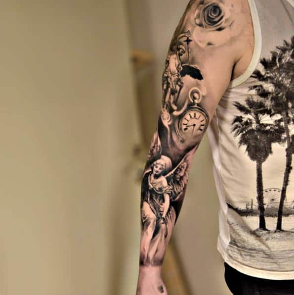 Realism Full Sleeve by Dennis Wilde 