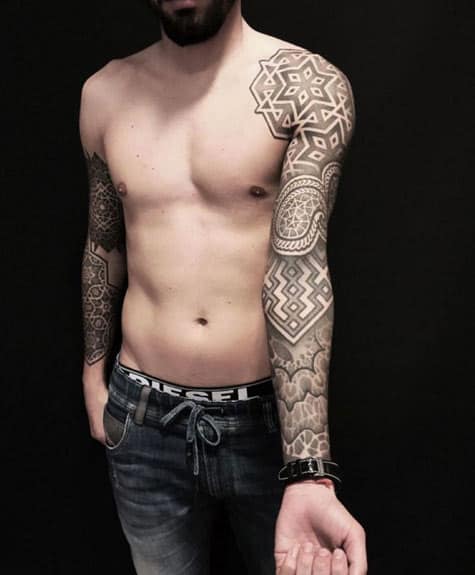 Blackwork Full Sleeve by Xnazax