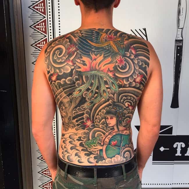 back tattoo