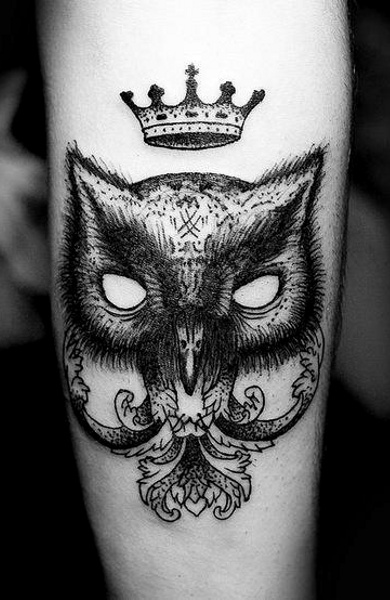 эскиз татуировка корона