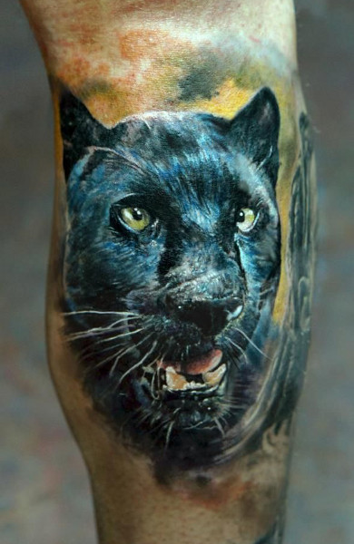 фото татуировка пантера