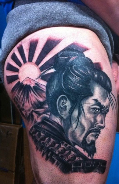 фото татуировка самурай