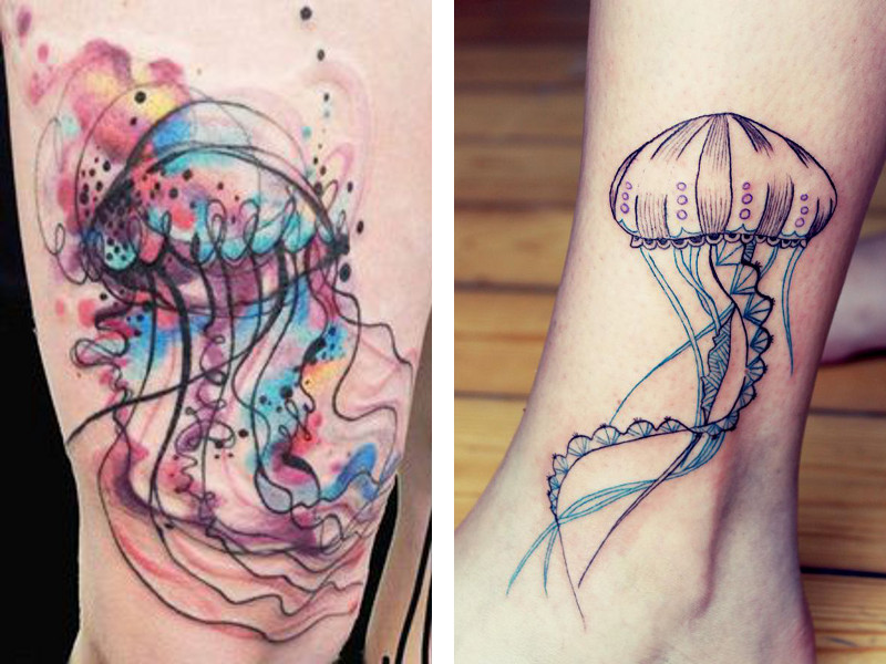 Татуировка медуза и ее значение