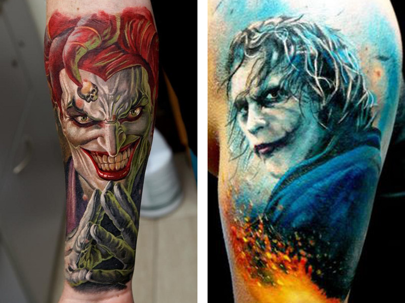 Татуировка Джокер и ее значение