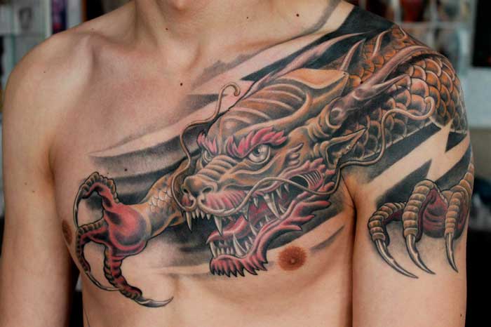Татуировка дракон