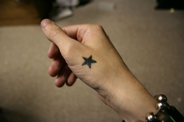 Hand Star Tattoos
