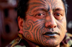 maori tribe face tattoo